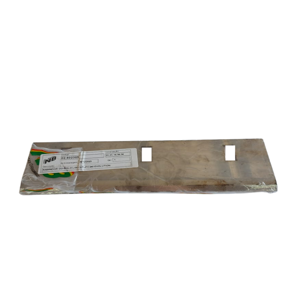 Raspador Inox do Rolo Liso Para Ensiladeiras JF e Nogueira Código
