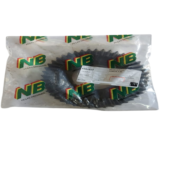 Kit Coroa Z45 e Pinhão Z15 Para Ensiladeira Nogueira Pecus 9004