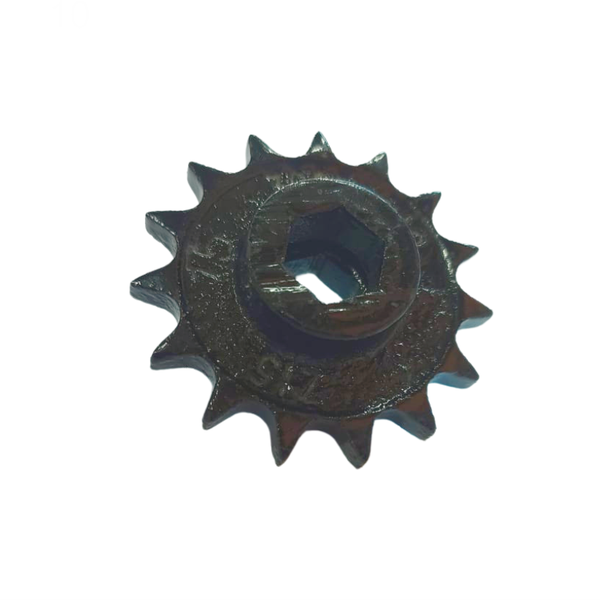 Engrenagem Asa 40 Z15 Dentes Eixo Sextavado 5/8